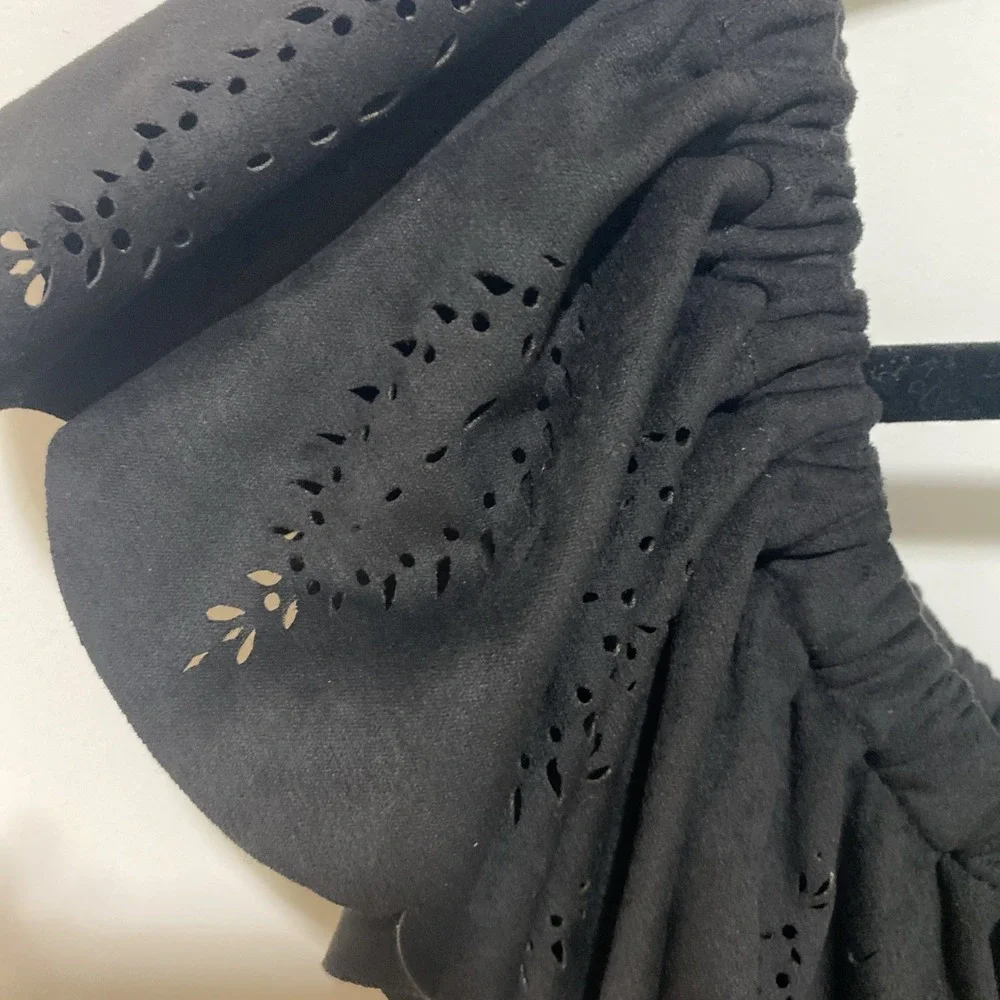 Shyanne Western,‎ Country Black Ruffle Dress